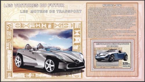 Potovn znmka Kongo Dem. 2006 Mercedes SLA 800 Concept DELUXE Mi# N/N