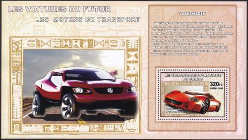 Potovn znmka Kongo Dem. 2006 Volkswagen W12 Concept DELUXE Mi# N/N