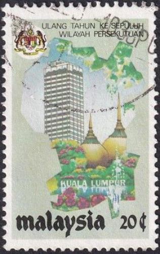 Potov znmka Malajsie 1984 Kuala Lumpur Mi# 275