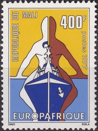 Potov znmka Mali 1977 EUROPAFRIQUE Mi# 600 - zvi obrzok