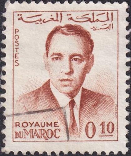 Potov znmka Maroko 1962 Kr Hassan II. 1A Mi# 492