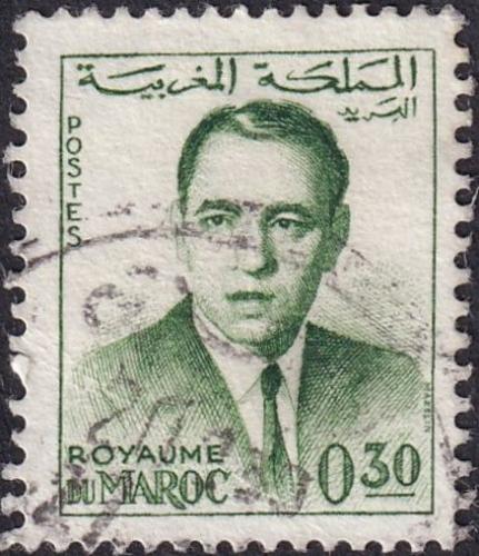 Potov znmka Maroko 1962 Kr Hassan II. 1B Mi# 496