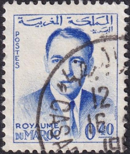 Potov znmka Maroko 1965 Kr Hassan II. 1A Mi# 498