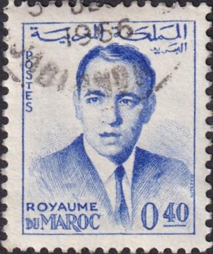 Potov znmka Maroko 1965 Kr Hassan II. 1B Mi# 498