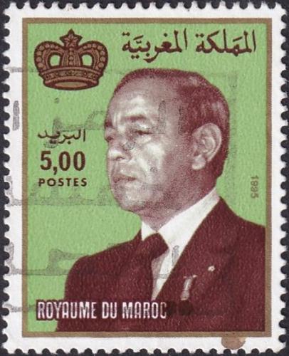 Potov znmka Maroko 1995 Kr Hassan II. Mi# 1015 II Kat 10