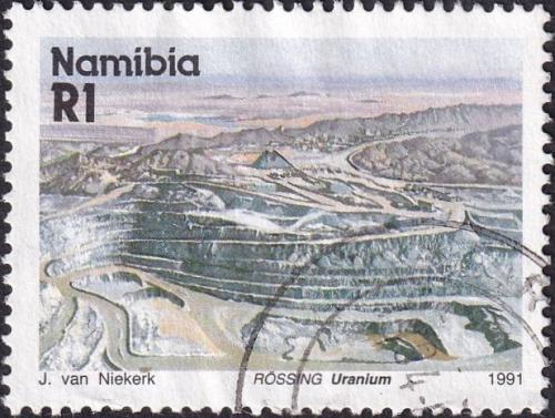 Potov znmka Nambia 1991 Dl Rssing Mi# 694 x