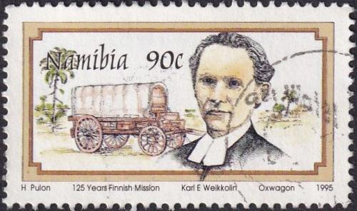 Potov znmka Nambia 1995 Karl E. A. Weikkolin a vz Mi# 796