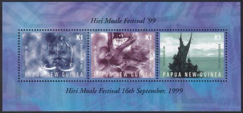 Potov znmka Papua Nov Guinea 1999 Festival Mi# Block 16