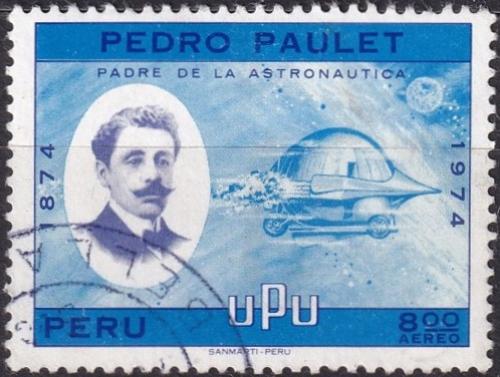 Potov znmka Peru 1974 UPU, 100. vroie Mi# 981 - zvi obrzok