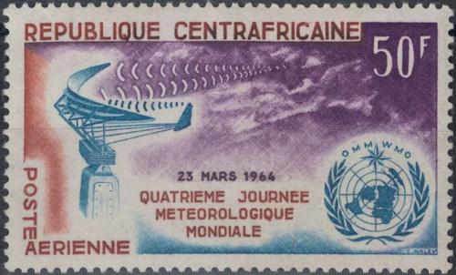 Potov znmka SAR 1964 Svtov den meteorologie Mi# 56