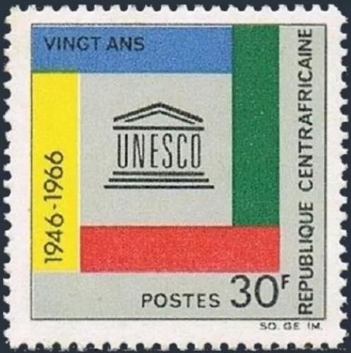 Potov znmka SAR 1966 UNESCO, 20. vroie Mi# 122