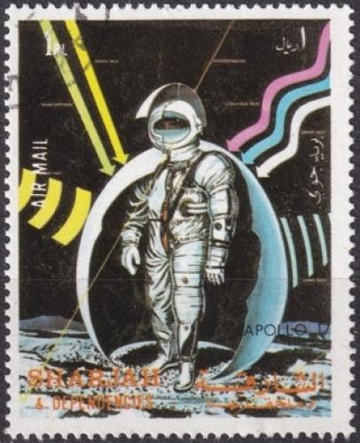 Potov znmka ard 1972 Mise Apollo 17 Mi# 991