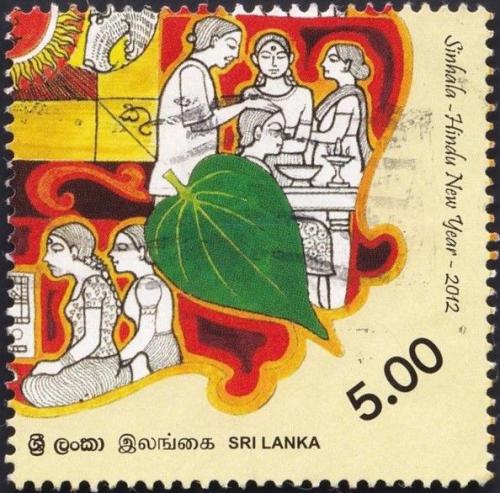 Potov znmka Sr Lanka 2011 Hinduistick Nov rok Mi# 1892