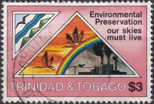 Potov znmka Trinidad a Tobago 1981 Ochrana ivotnho prostredia Mi# 434