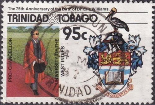 Potov znmka Trinidad a Tobago 1986 Znak Zpadoindick univerzity Mi# 542