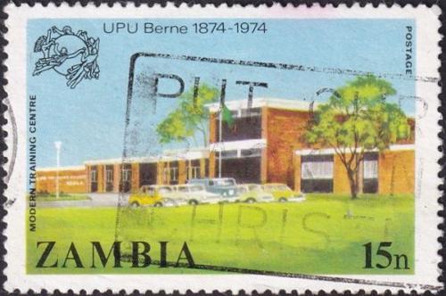 Potov znmka Zambia 1974 UPU, 100. vroie 1A Mi# 136