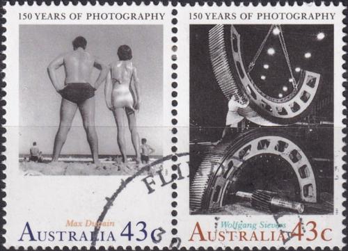 Potov znmky Austrlia 1991 Fotografie, 150. vroie Mi# 1249-50