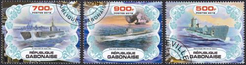 Potov znmky Gabon 2019 Ponorky 2A Mi# N/N