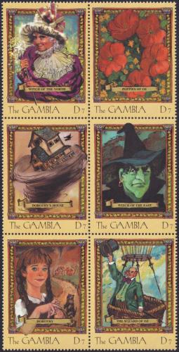 Potov znmky Gambia 2001 arodj ze zem Oz Mi# 4170-75 Kat 11