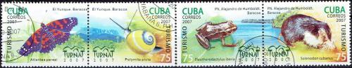 Potov znmky Kuba 2007 Fauna Mi# 4982-85 Kat 6
