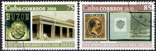Potov znmky Kuba 2010 Prvn kubnsk znmky, 155. vroie Mi# 5384-85