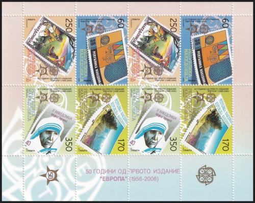 Potov znmky Macednsko 2005 Eurpa CEPT TOP SET Mi# 370-73 Bogen Kat 50