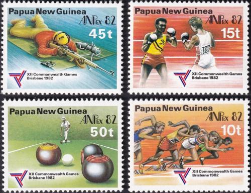 Potov znmky Papua Nov Guinea 1982 port Mi# 455-58