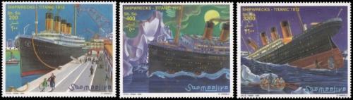 Potov znmky Somlsko 1998 Titanic Mi# 722-24 Kat 12
