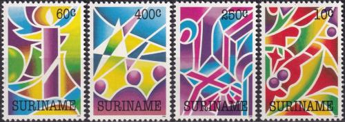 Potov znmky Surinam 1992 Vianoce Mi# 1422-25 Kat 12