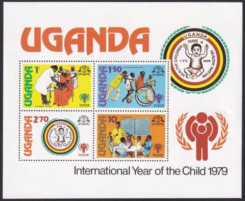 Potov znmky Uganda 1979 Medzinrodn rok dt Mi# Block 16